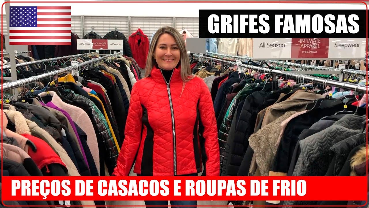 MICHAEL KORS | CALVIN KLEIN | TOMMY HILFIGER | GUESS - PREÇOS de CASACOS e ROUPAS de FRIO de GRIFE