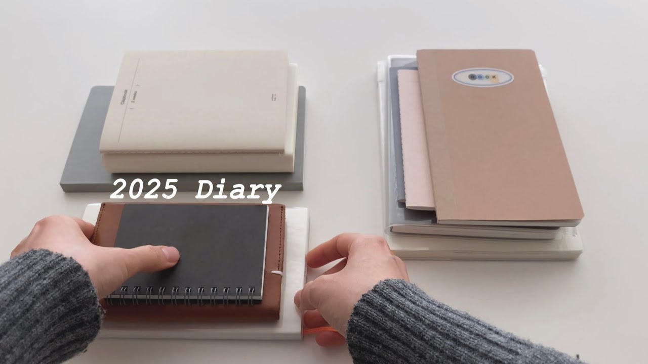 2025 다이어리, 한 해를 함께할 노트 목록 📔✍🏼