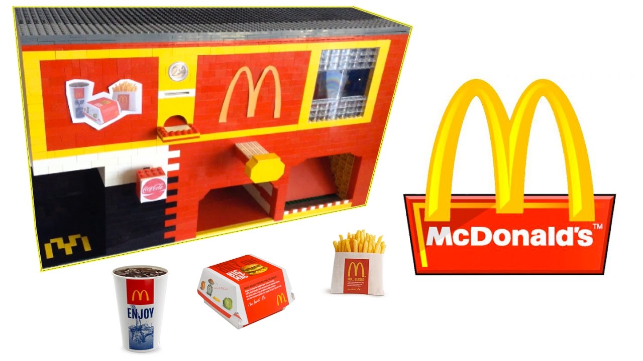 Ultimate LEGO Mechanical McDonald's Vending Machine