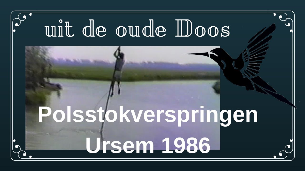 Polsstokverspringen kermis Ursem 1986