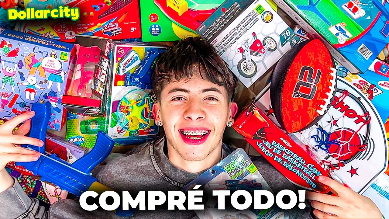 Robé TODOS los JUGUETES del Dollarcity🤑