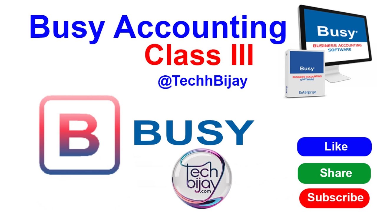 Understanding Bill Sundries And Managing User Roles in Busy Accounting Software- Class III