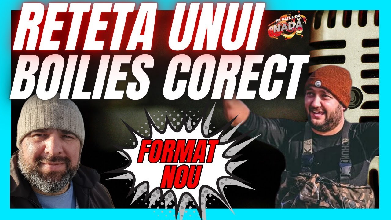 PROIECTUL Anului: RETETA unui BOILIES CORECT cu Florin Genes si Ciprian Ene CPK Pe Patul de Nada