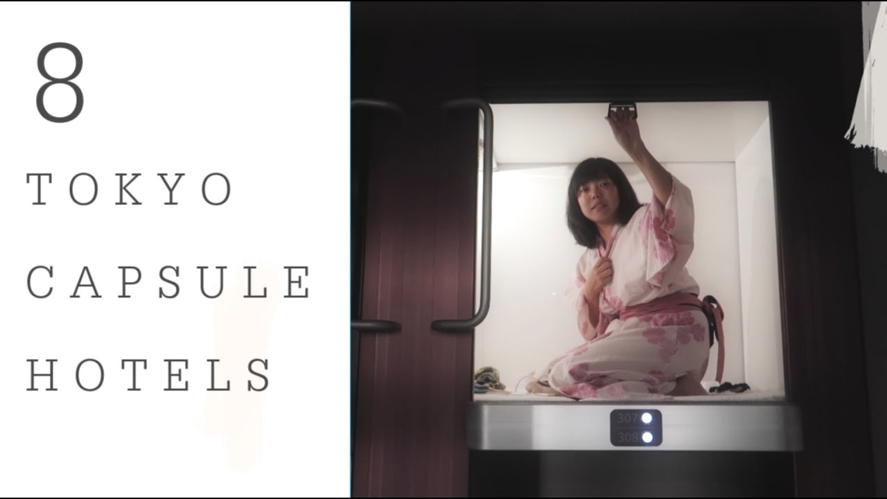 🛌 My Experience Staying at 8 Different Capsule Hotels in Tokyo