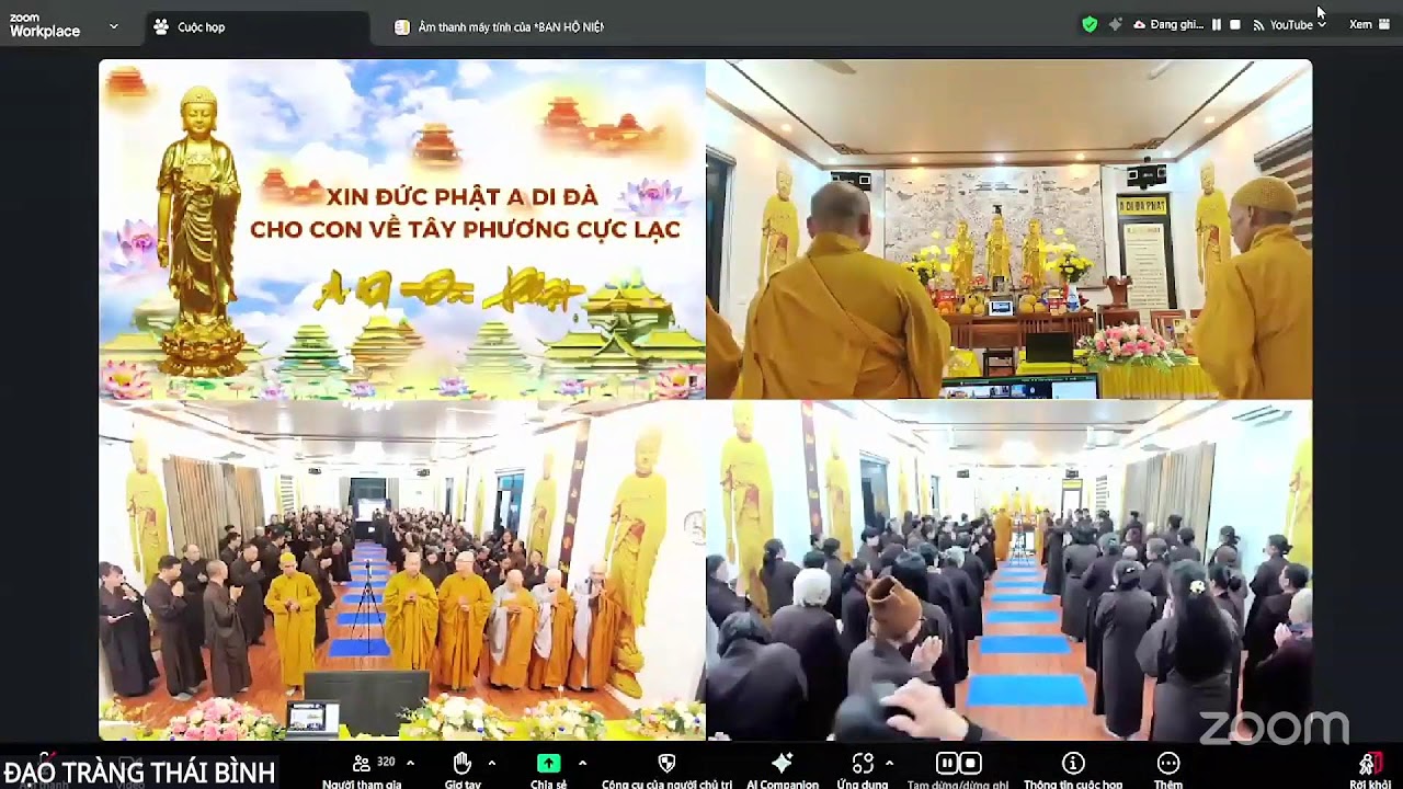 ĐẠO TRÀNG THÁI BÌNH CỘNG TU ngày 18/1/2026