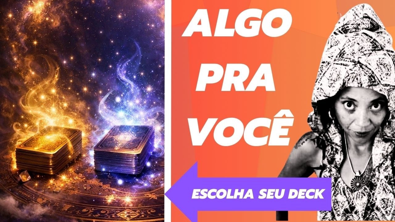 O QUE O DESTINO ESTA PREPARANDO PRA VOCÊ??? escolha o seu deck!!