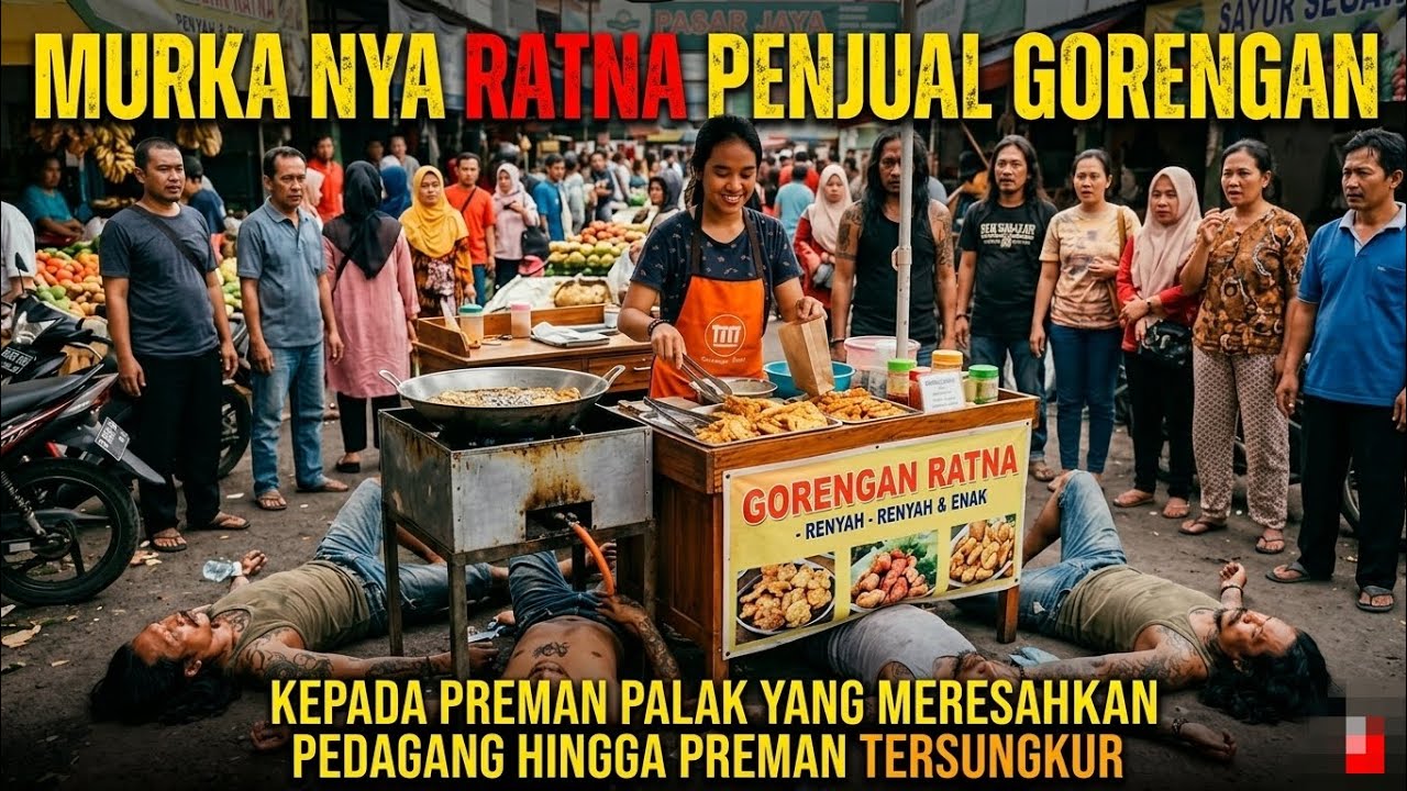 PREMAN SALAH KORBAN❗MEMALAK RATNA PENJUAL GORENGAN TERNYATA AHLI KUNGFU YANG DI TAKUTI 