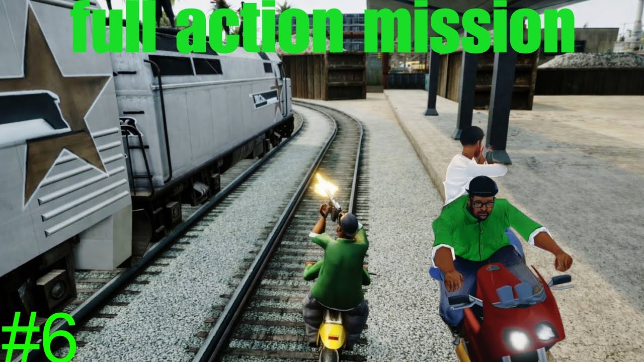 🔥 GTA Sa Gameplay Hindi | CJ Completed Dangerous Mission 😱 | Full HD Gameplay #6 #gta5 #gta