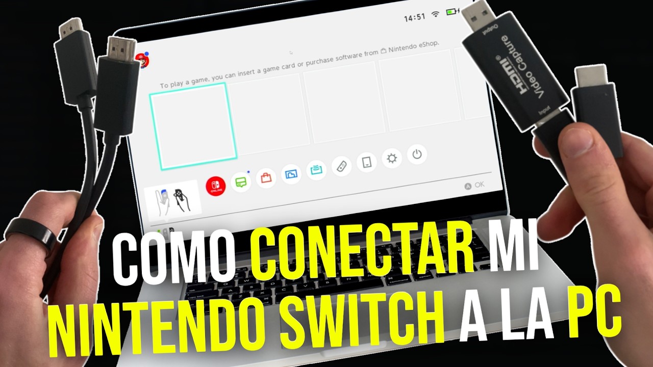 Como conectar mi Nintendo Switch a la PC por HDMI (2026)
