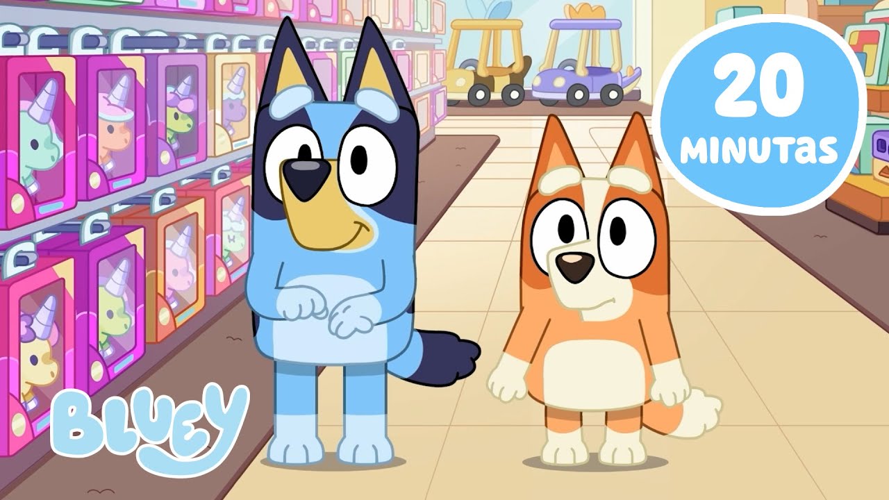La calma de Bluey 🤗 💤 | 20+ MINUTAS | Bluey - España Oficial