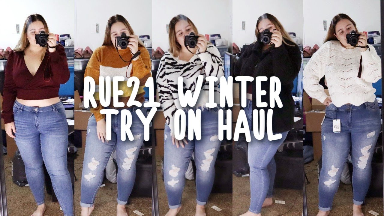 Rue21 Try On Haul | Plus Size Winter Fashion