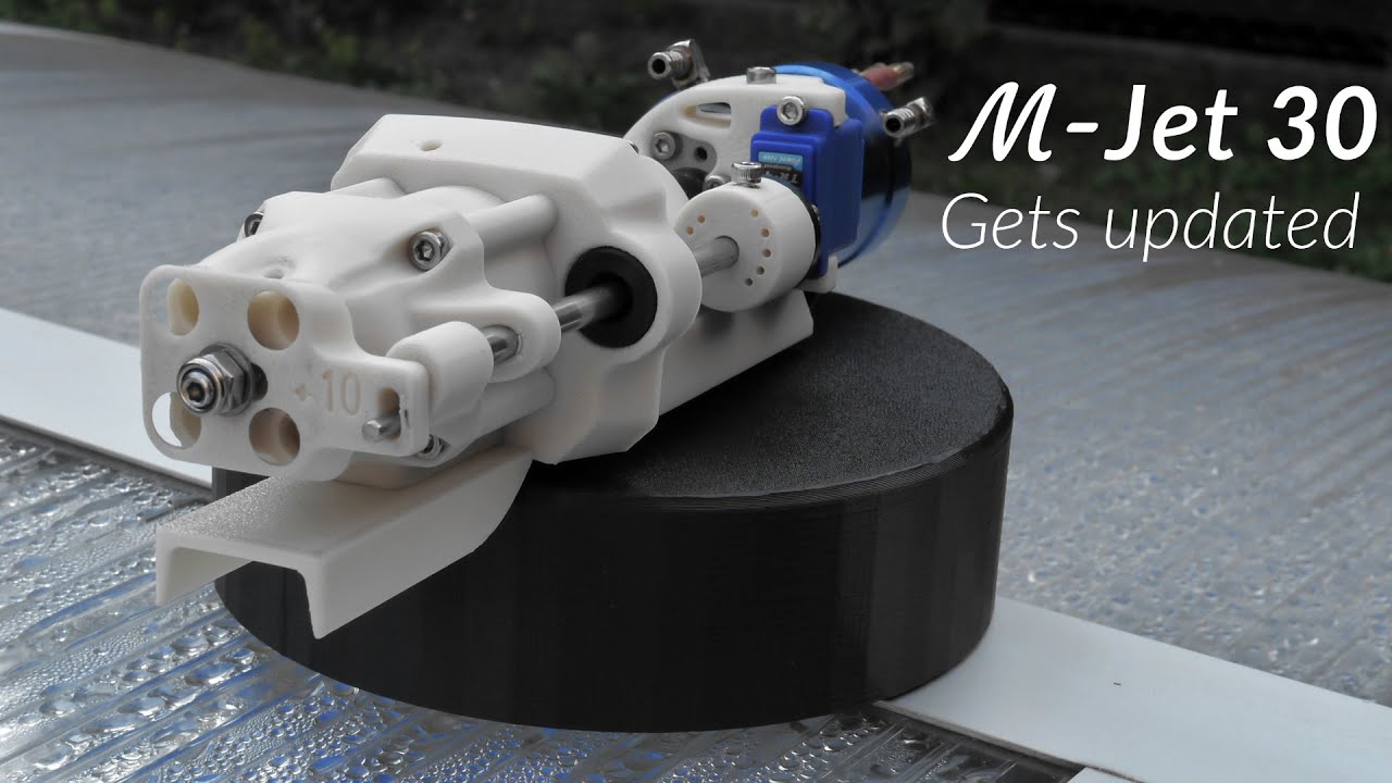 M-Jet 30 Update & Full Build / 3D Printed Jet Pump
