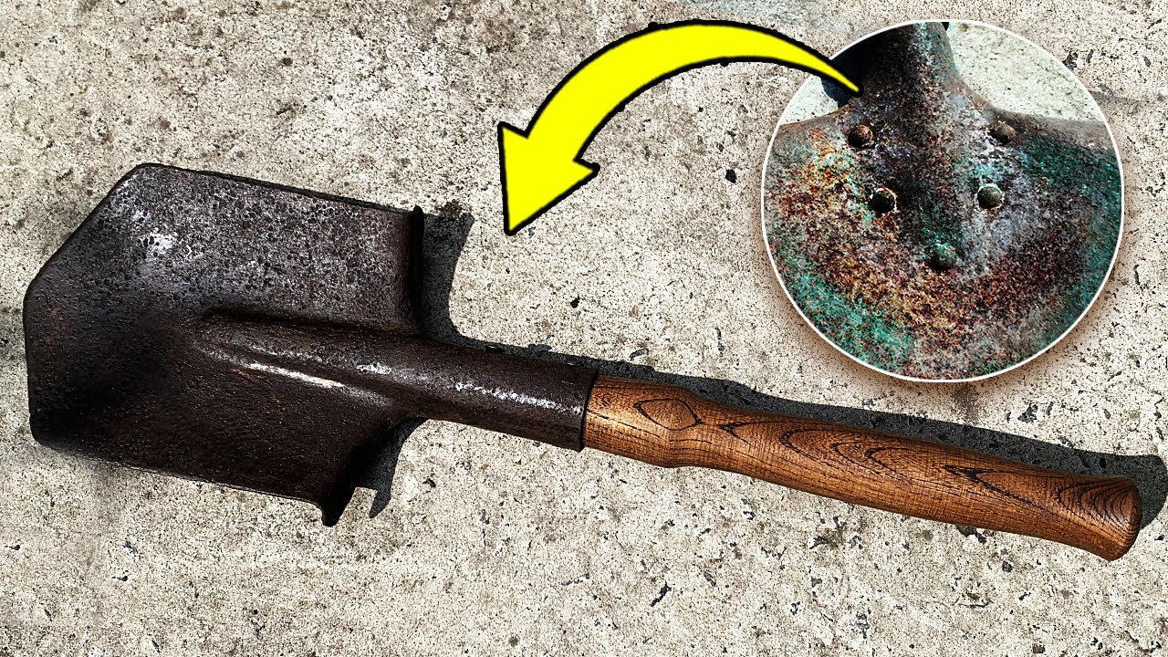 Реставрація старовинної лопати. DIY. Як зробити втрачені частини для лопати.