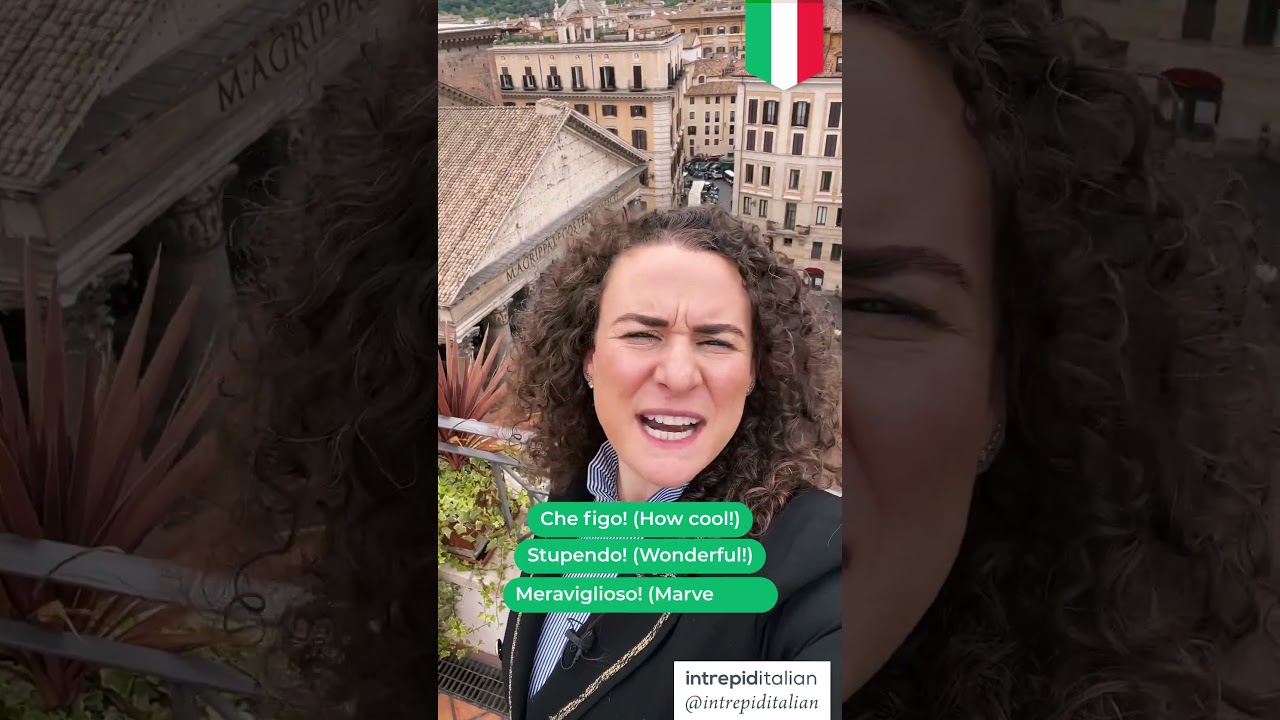 How to Say Something is COOL in Italian 😎💯 #learnitalian #italianwords
