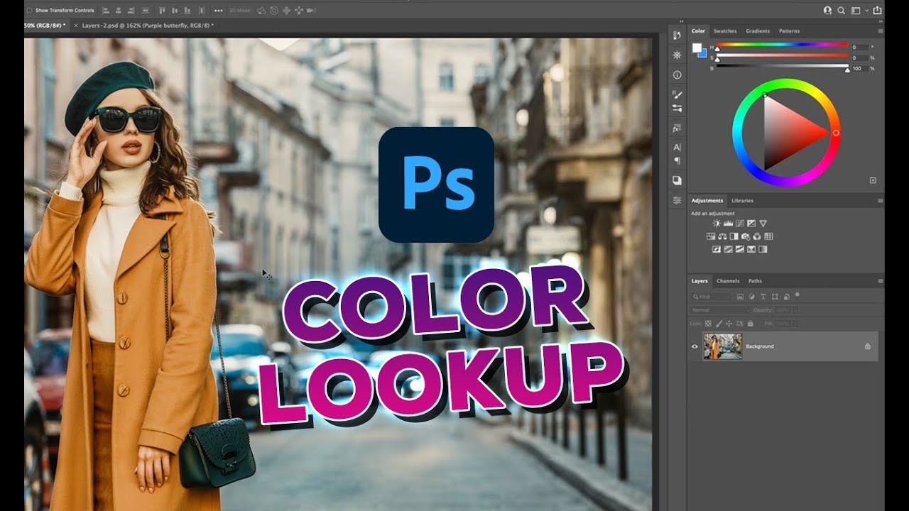 تأثير الــ Color Lookup في الفوتوشوب