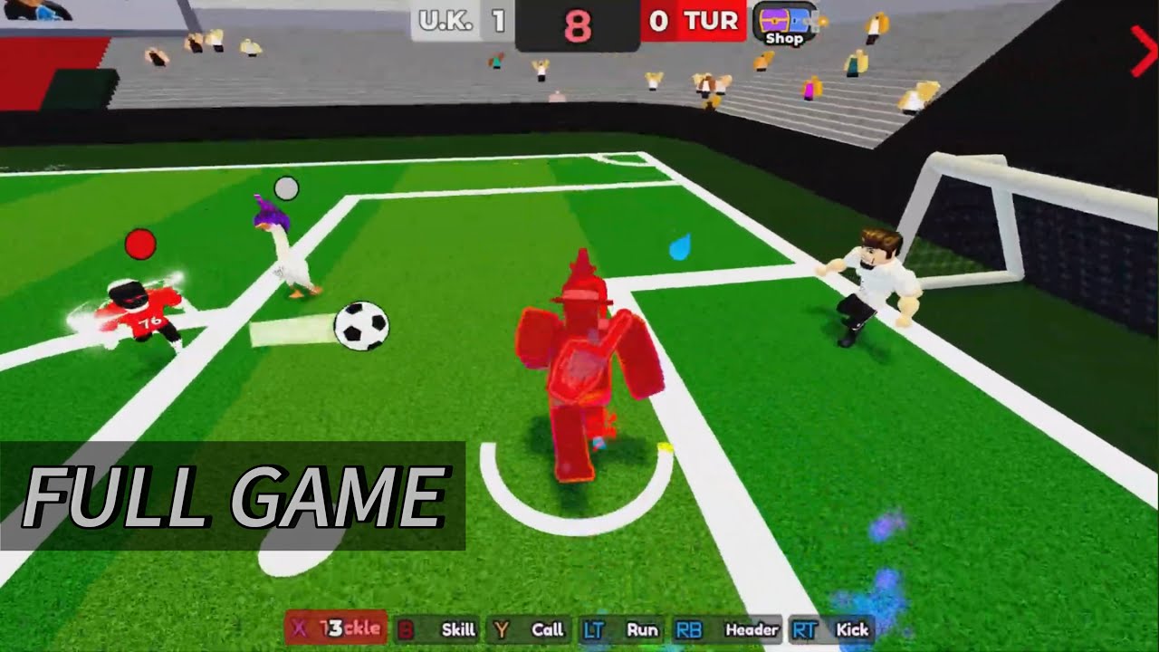 ONE OF THE GREATEST GAMES I’VE EVER PLAYED! (FULL GAME) Roblox Team Soccer (3 vs. 3)