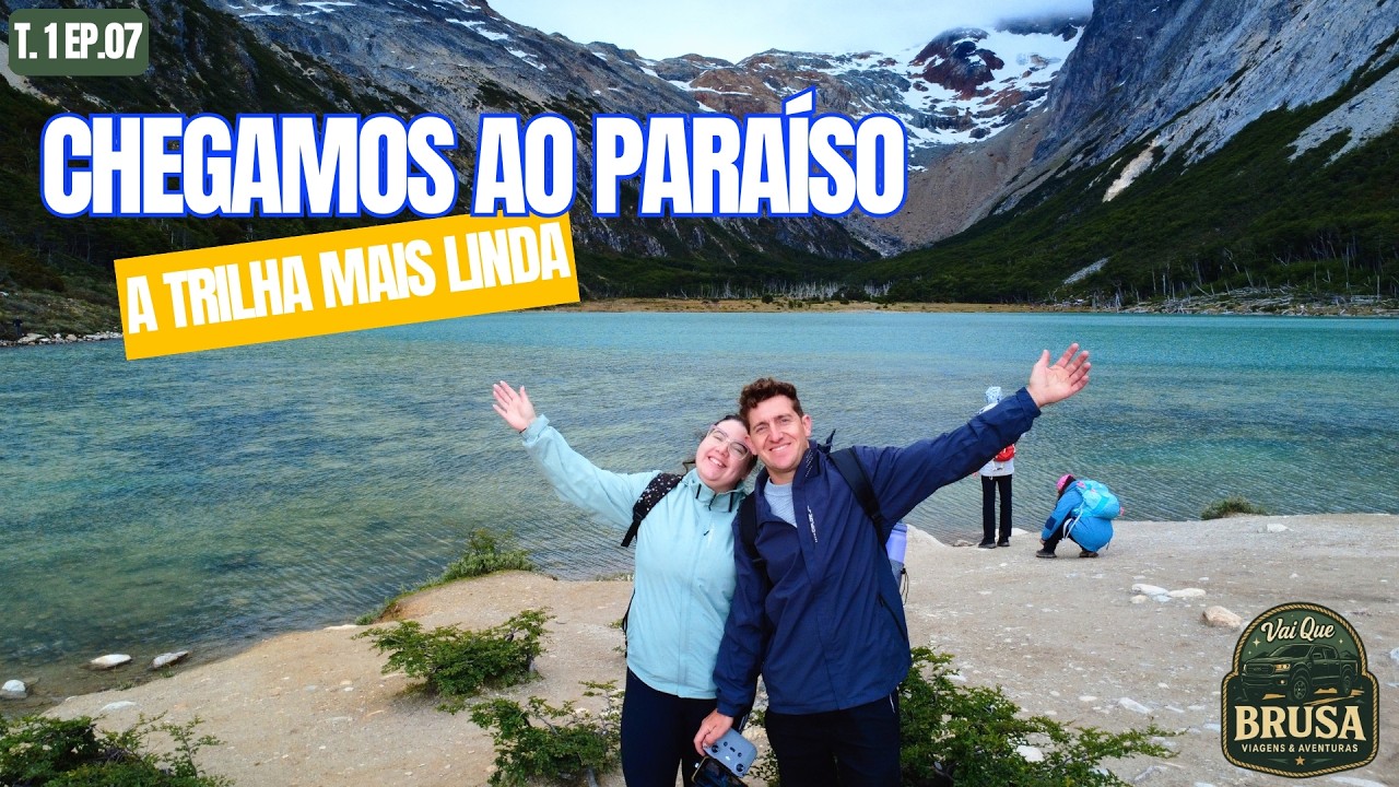 Episódio 07: Essa trilha vale mesmo a pena? Fomos até a Laguna Esmeralda em Ushuaia!