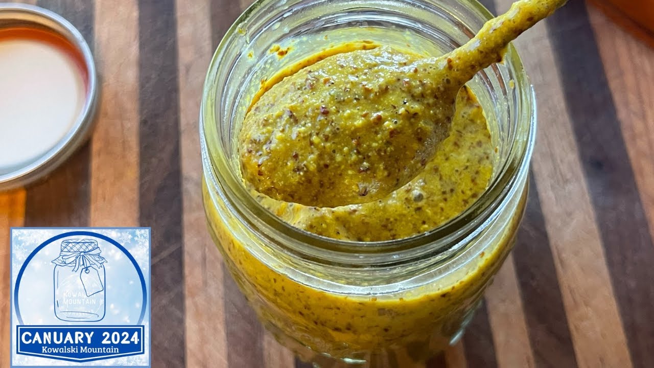 Homemade Fermented Mustard Recipe | Canuary 2024 Collaboration | #Canuary2024