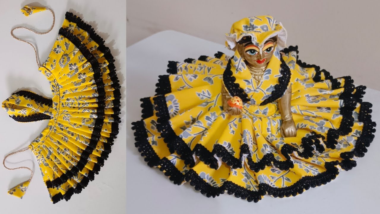 Beautiful Summer Dress For Laddu Gopal Ji/Laddu Gopal Ki Dress/Cotton Dress For Laddu gopal ji 