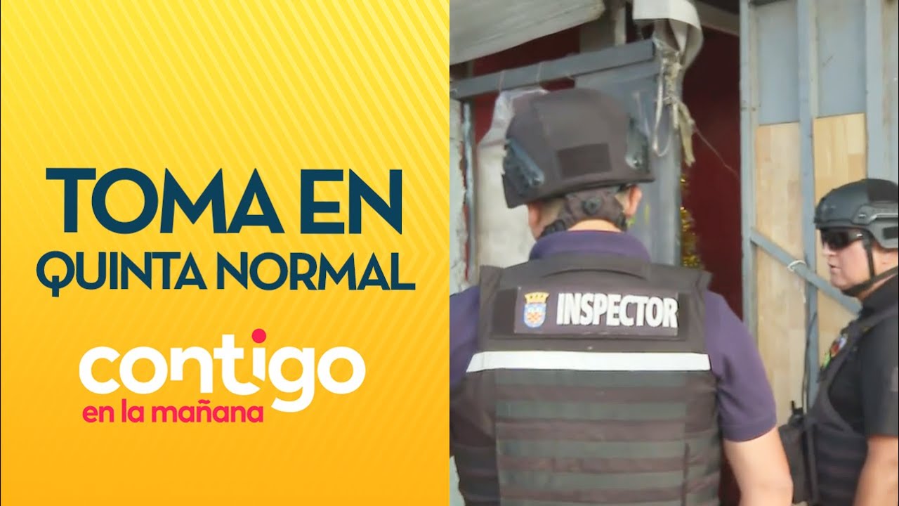 TOMADA HACE 3 AÑOS: Desalojan casa en Quinta Normal - Contigo en la Mañana