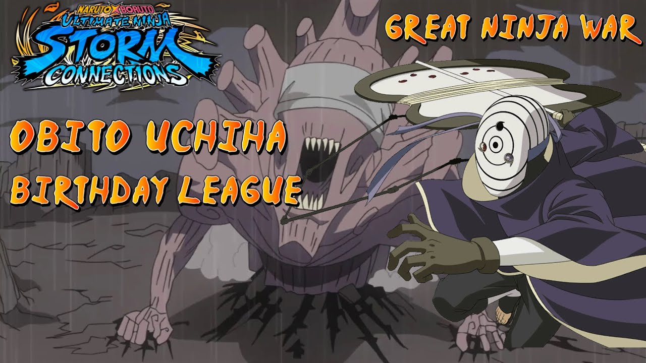 (Great Ninja War) Obito Uchiha Birthday League - Naruto Storm Connections (PS5)
