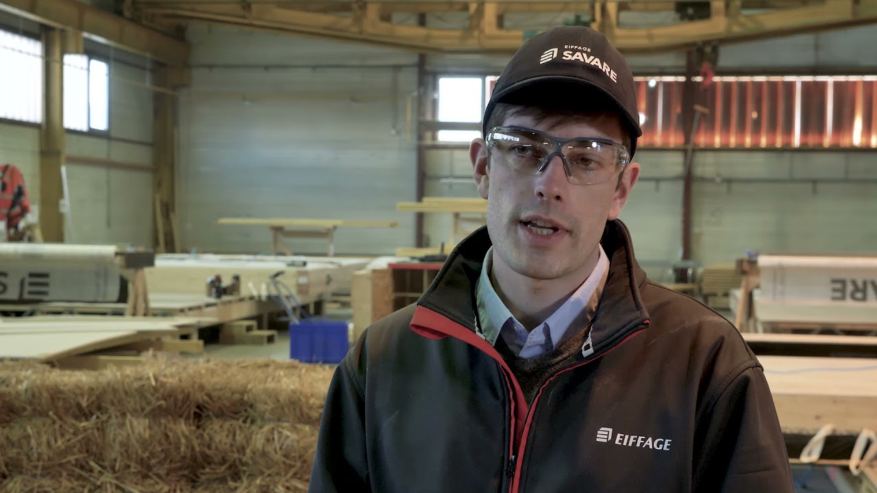 Construction bois et paille : le bioMOB, l’un des savoir-faire de Savare | Eiffage Construction
