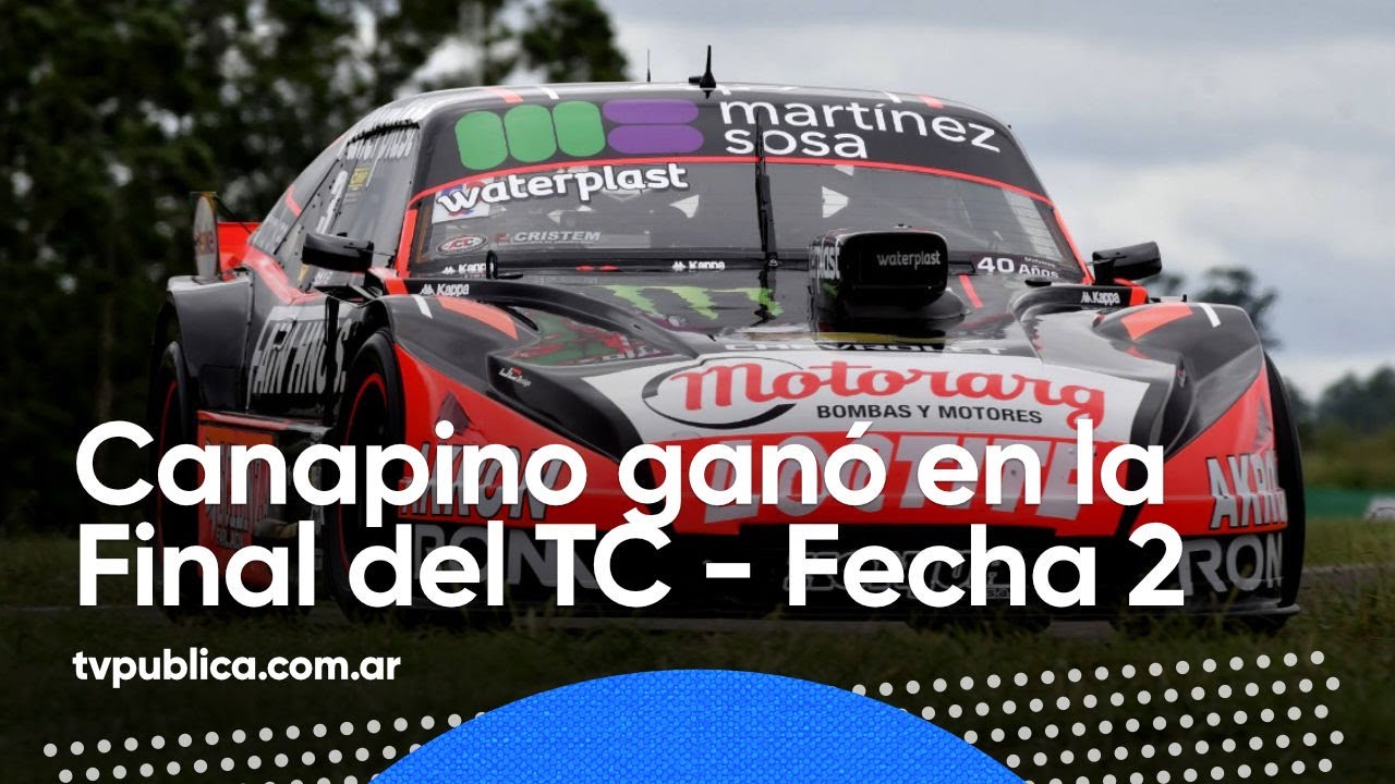 Agust&iacute;n Canapino Imparable en la Final del TC en Concepci&oacute;n - Fecha 2 - Carreras Argentinas