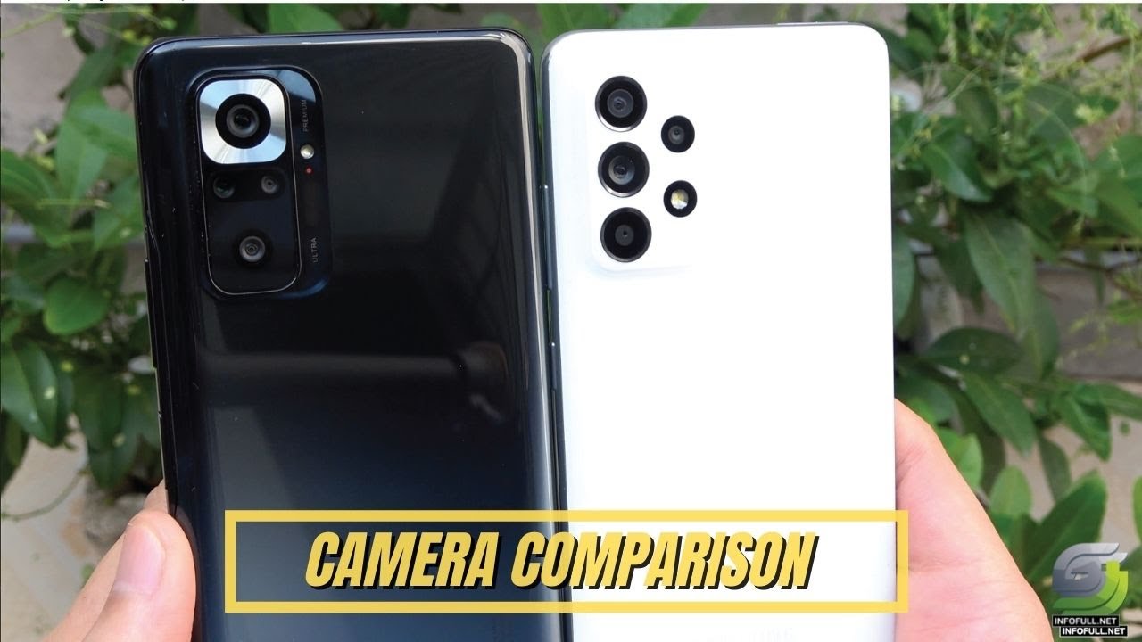 Samsung Galaxy A52 vs Redmi Note 10 Pro Camera Comparison | Test Camera Features