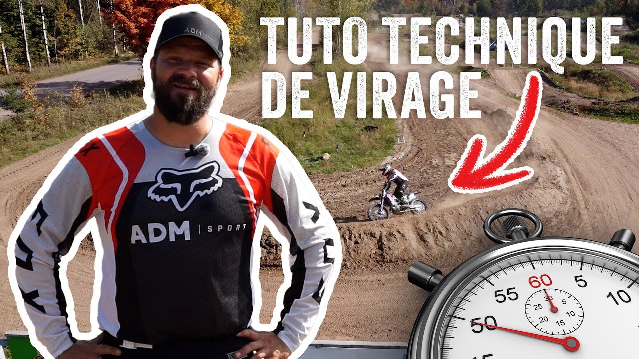 Améliore ton temps de course motocross en toute sécurité avec cette technique de virage ultime!