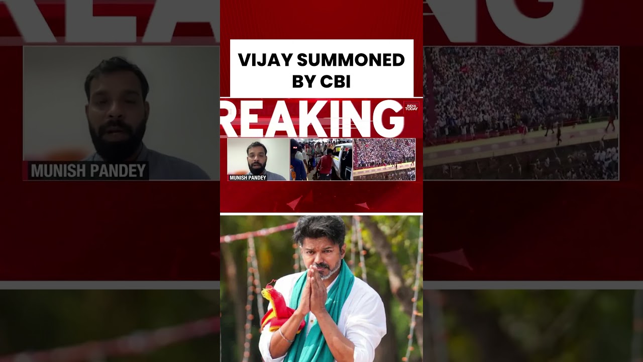 Karur Stampede Case: CBI Calls TVK Chief Vijay and Senthil Balaji #vijay #cbi #karurtragedy