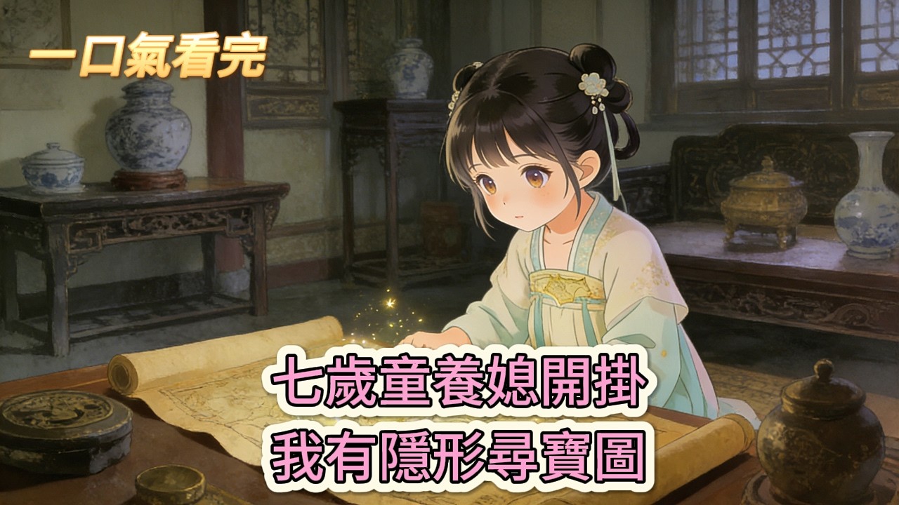 完结小说💕《七歲童養媳：解鎖尋寶圖後暴富了》七歲童養媳開掛！我有隱形尋寶圖#推文 #小说 #悠悠书屋