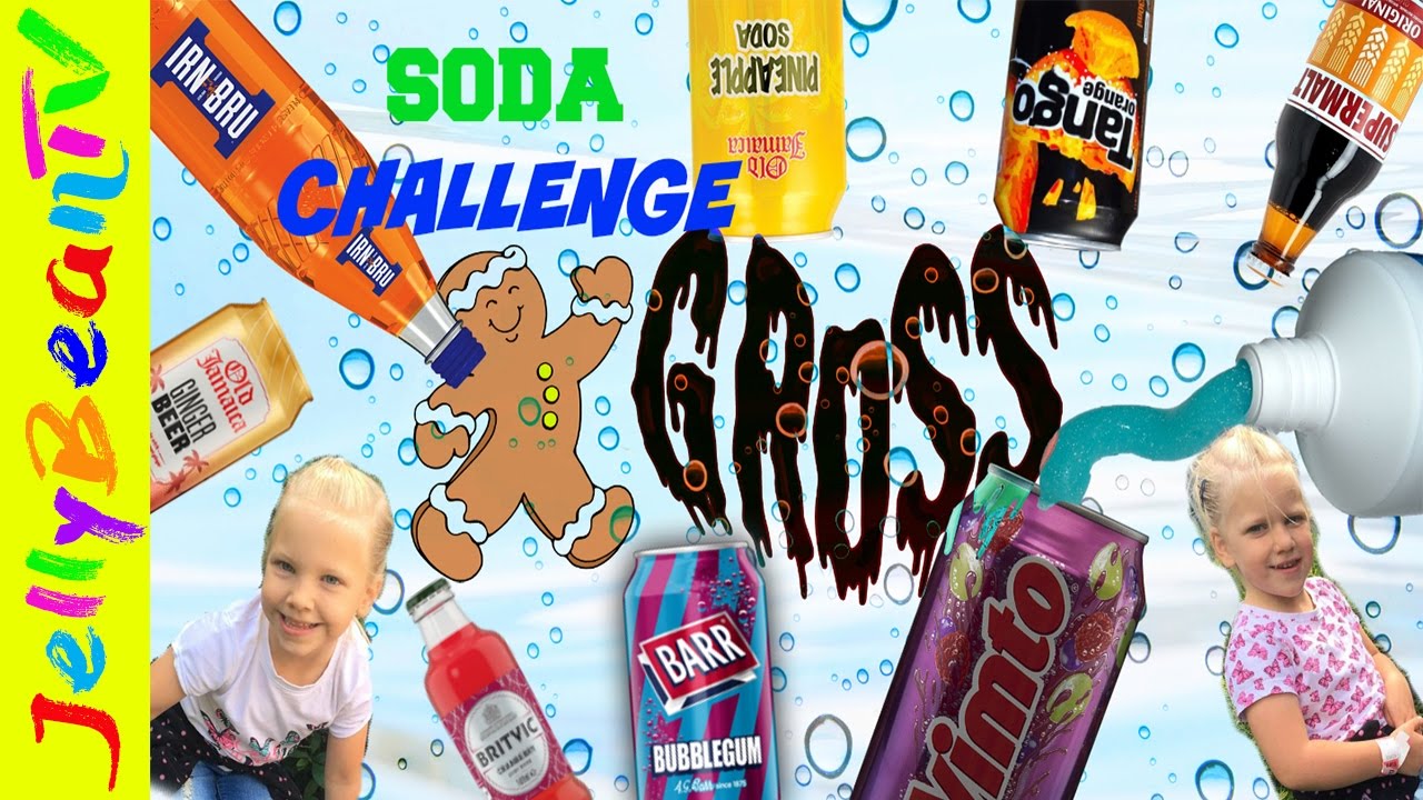 Extreme Soda Challenge! Gross Flavours! Kids Drink Beer!