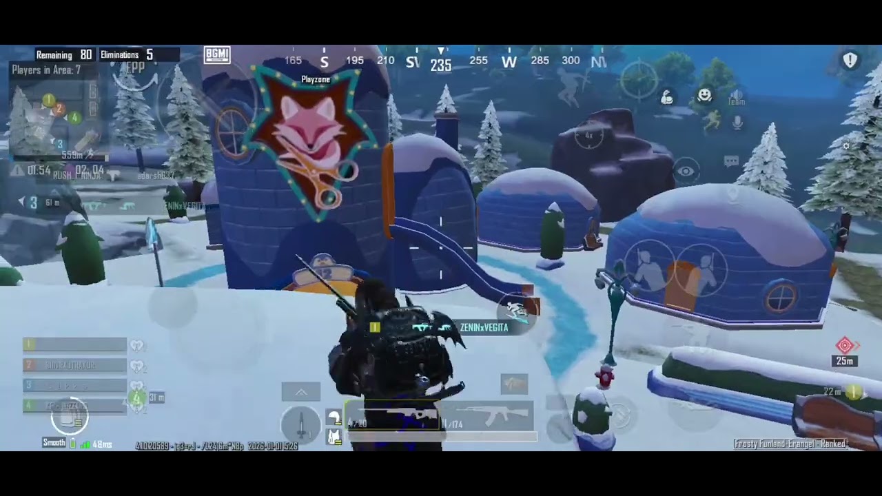 Bgmi Gameplay on S25 ultra 