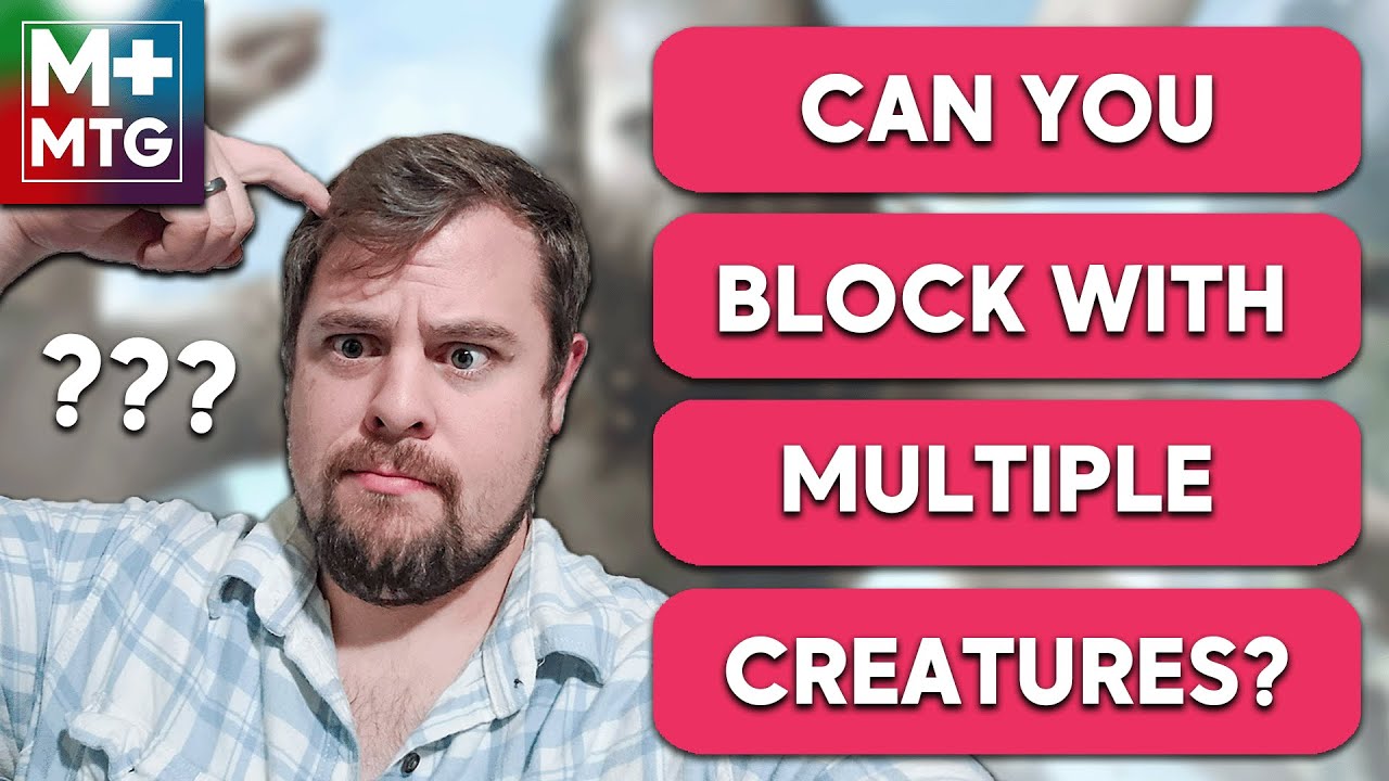 Can You Block with Multiple Creatures? ┃ Magic the Gathering ┃ Magic for Beginners