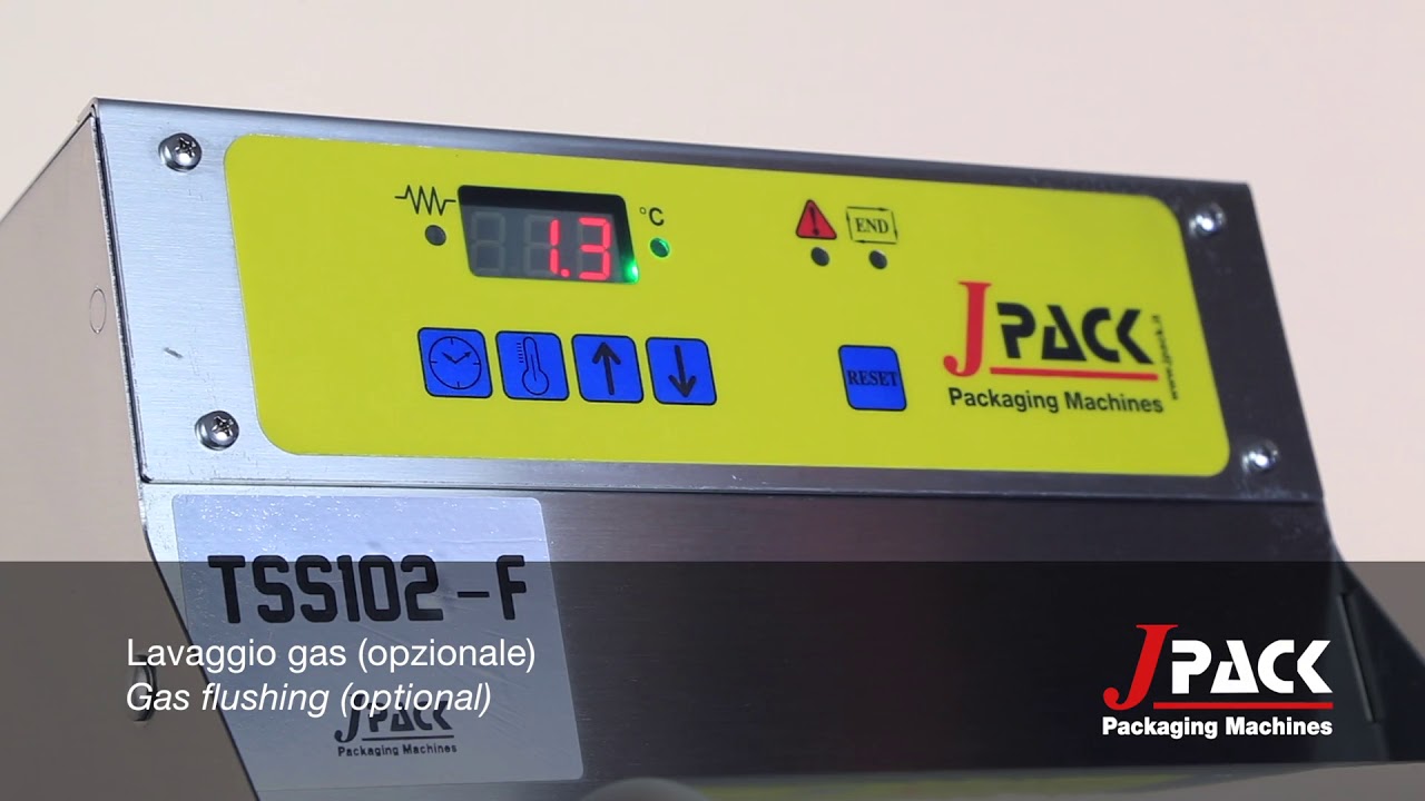 Termosigillatrice semi-automatica da banco fustellata TSS102-F