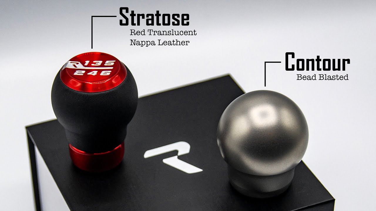 Raceseng Stratose & Contour Shift Knob Review Unboxing | Red Translucent & Bead Blasted | QUALITY!