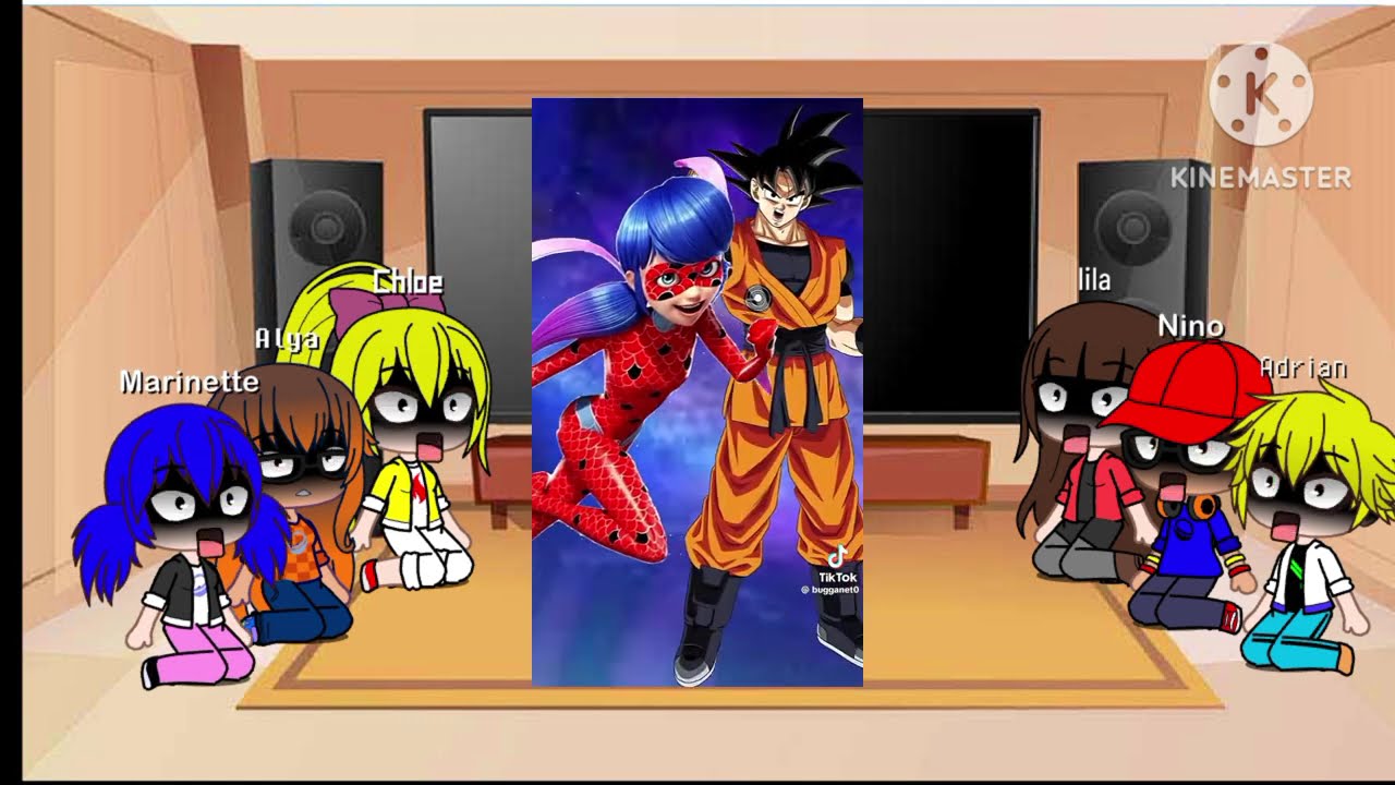 MLB react to Dragon ball + AYMEN VS Grand Priest Gacha club 