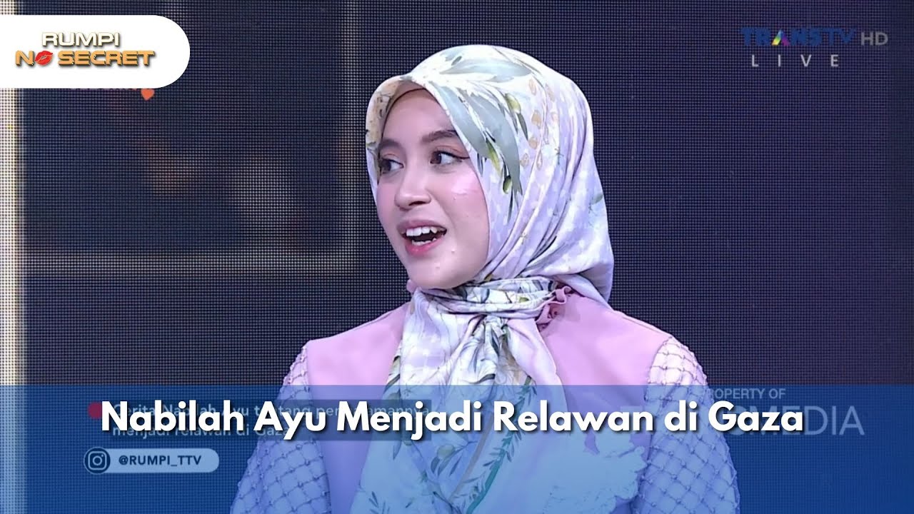 Nabilah Ayu Menjadi Relawan di Gaza - RUMPI (07/11/2025) P2