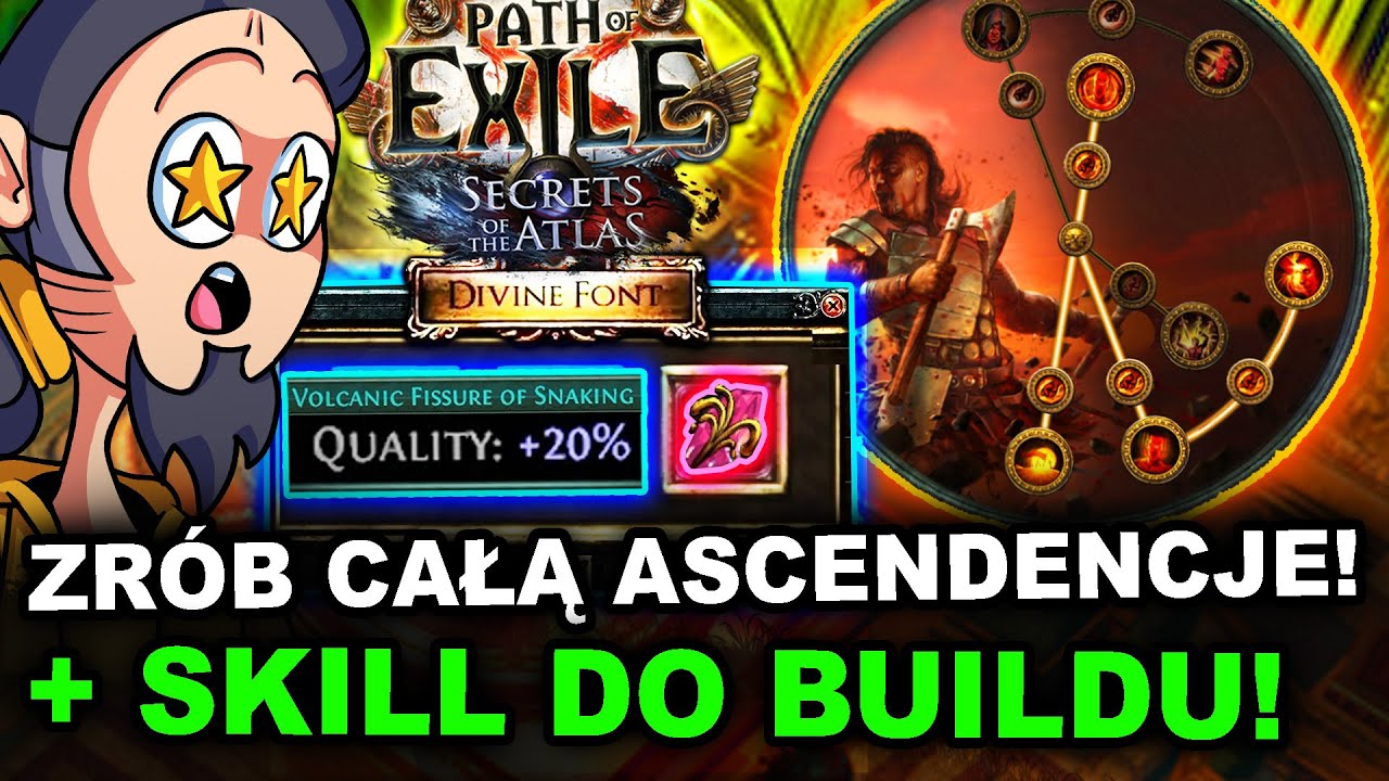 Jak PROSTO zrobić Ascendancy 8 PUNKT&Oacute;W, Skąd wziąć TRANSFIGURED GEMY Uber Lab w Path of Exile