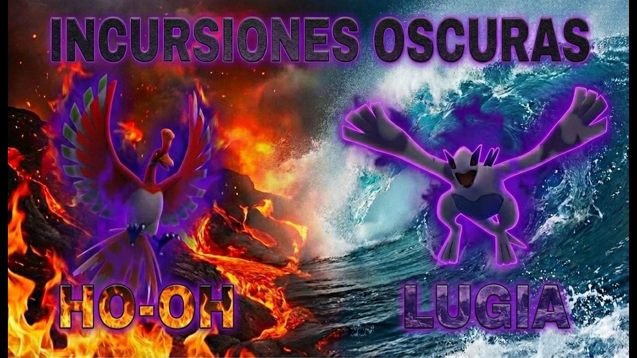 INCURSIONES OSCURAS HO-OH Y LUGIA BUSCANDO EL SHINY CON FONDO INVITACIONES EN DIRECTO -  Pokémon GO
