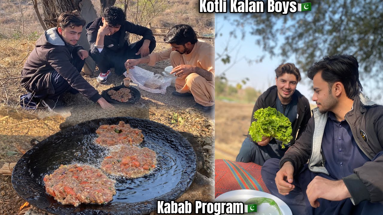 Program Vlog Kabab Program With Friends🇵🇰||😍Kotli Kalan Saleh Khana||2/2/2025