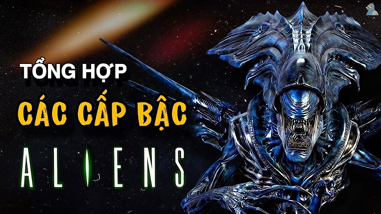 5 THỨ HẠNG QUÁI VẬT KHÔNG GIAN XENOMORPH TRONG VŨ TRỤ ALIEN | AI LÀ KẺ ĐỨNG ĐẦU CHỦNG LOÀI KHÁT MÁU?