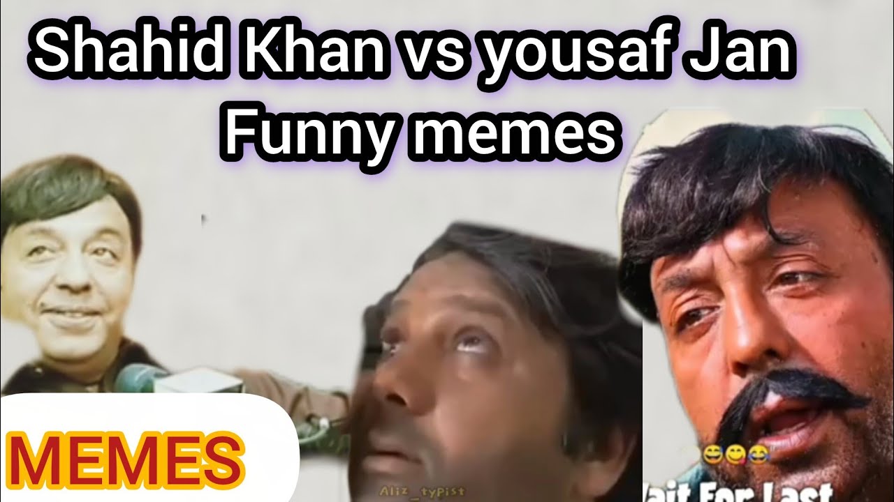 Shahid Khan vs yousaf Jan funniest memes 2026😂😂😂😂comedy man funny clips