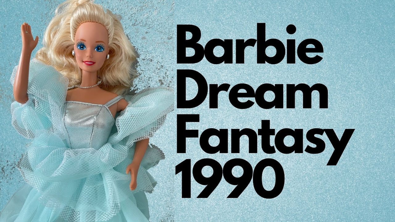 Распаковка и обзор куклы Barbie Dream Fantasy. Самая нежная Барби 90-х