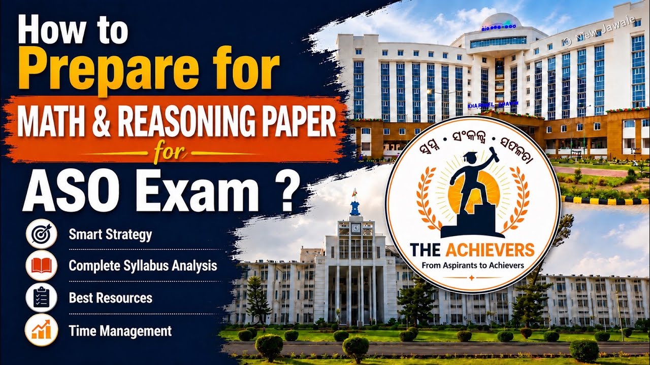 🔥 OPSC ASO 2026: Math & Reasoning Roadmap | Strategy, Sources & Study Plan