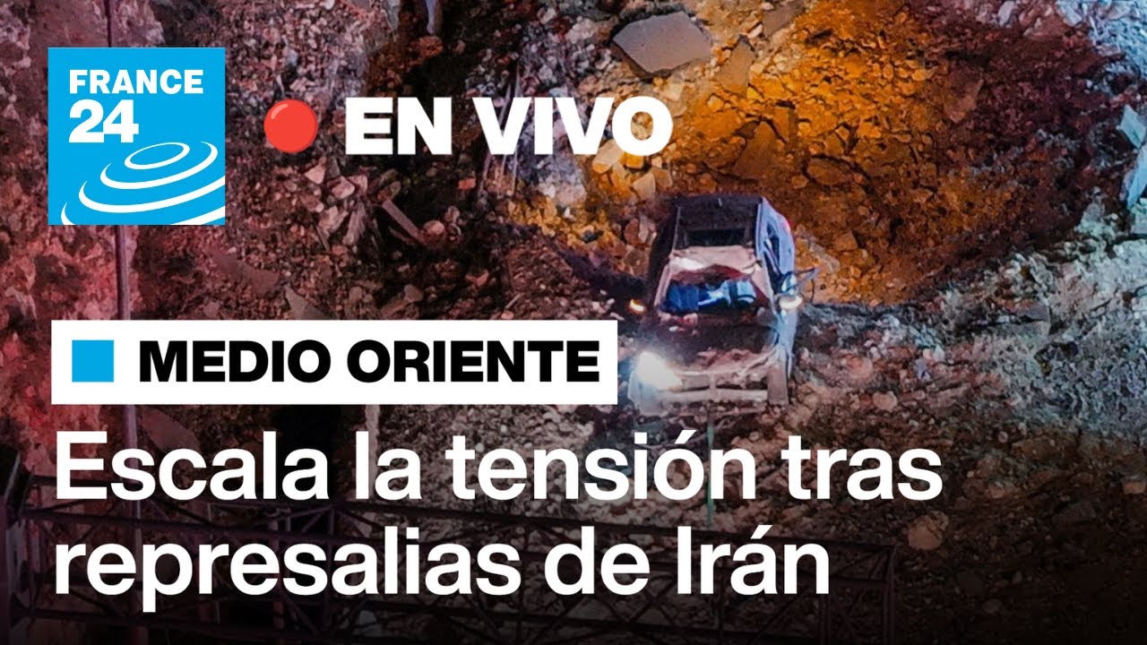 🔴 En vivo: escala la tensión en Medio Oriente tras represalias de Irán contra Israel y EE. UU.