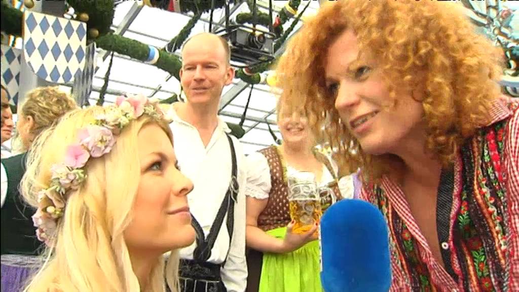 Oktoberfest: Wiens-Promis: Lucy und Florian Silbereisen