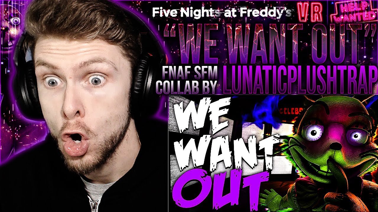 Vapor Reacts #944 | [SFM COLLAB] FNAF VR SONG ANIMATION 