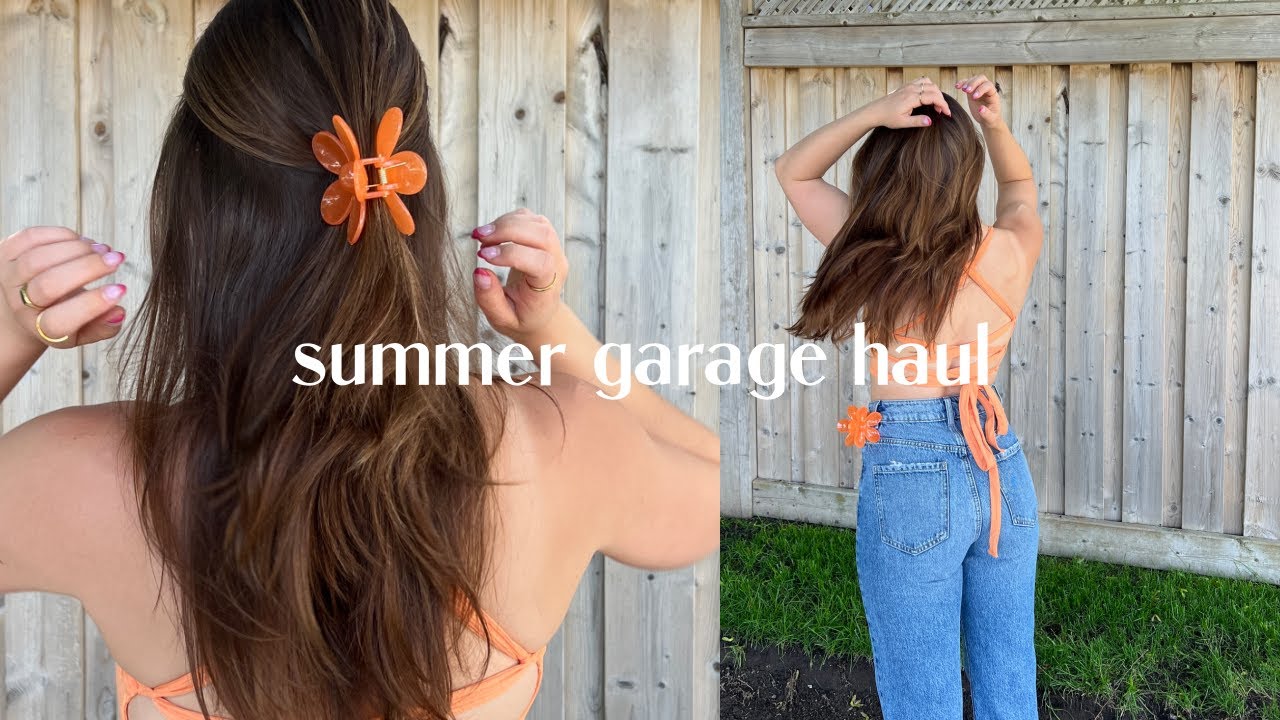 summer 2022 garage clothing haul