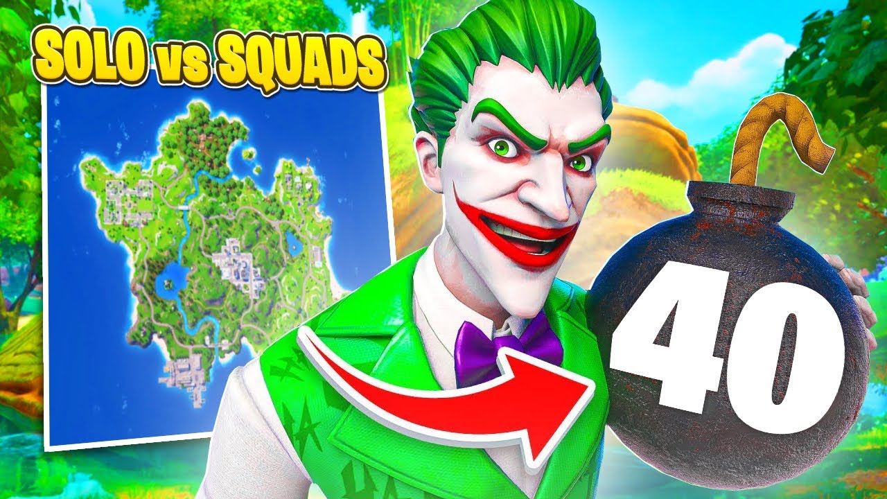 40 KILLŮ v SOLO SQUADECH!